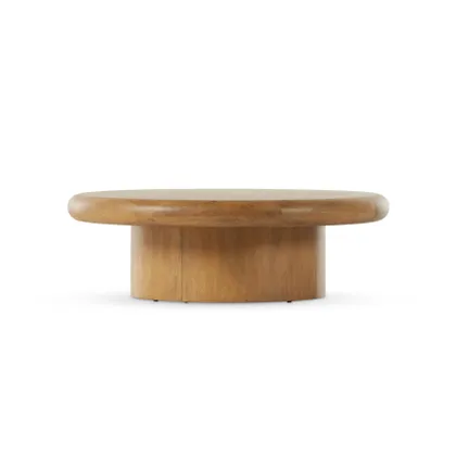 Zach Large Coffee Table-Burnished