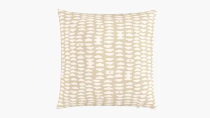 Throw Pillow 20", Sand Odalisque, 20" x 20"