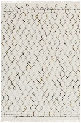 Nettie Beige Indoor 8' x 10' Handmade Rug