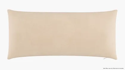 Throw Pillow Cover 14" x 30", Pearl Classic Velvet, 14" x 30"