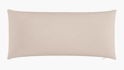 Throw Pillow 14" x 30", Husk Everyday Linen, 14" x 30"