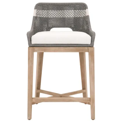 Tapestry Counter Stool, Dark Gray