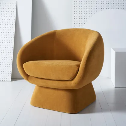 Kiana Modern Accent Chair - Mustard
