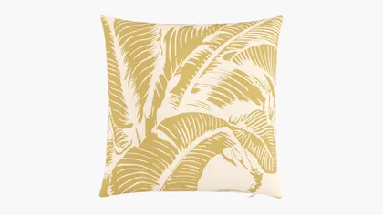 Throw Pillow 20", Ochre Martinique® Encore, 20" x 20"