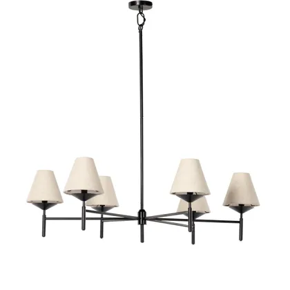 Dodie Chandelier-Jet Black