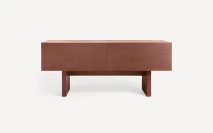 Totem Credenza - Walnut - Wood