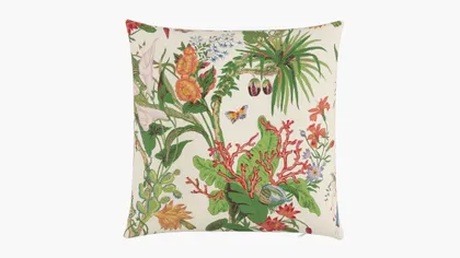 Throw Pillow 20", White Cinque Terra, 20" x 20"