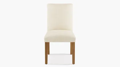Classic Dining Chair, Talc Everyday Linen, Natural