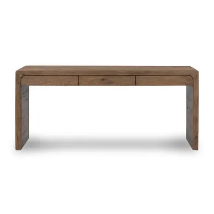Henry Desk-Rustic Grey Veneer