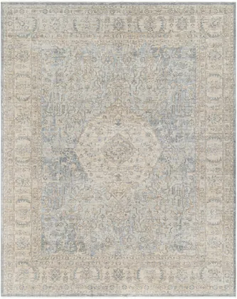 Once Upon a Time Gray Indoor 6'5" x 8'10" Handmade Rug