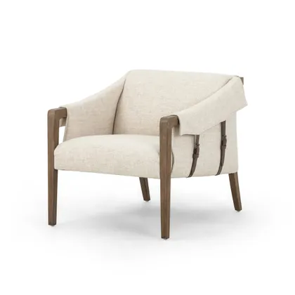 Bauer Chair - Thames Cream