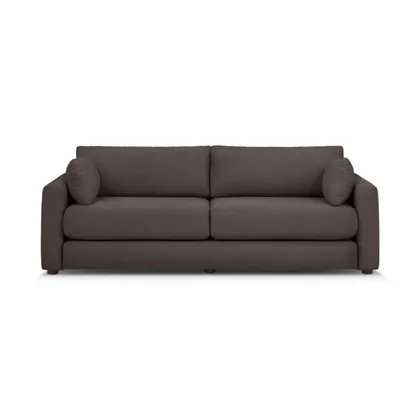 Span Sleeper Sofa - Heather Charcoal - Performance Chenille