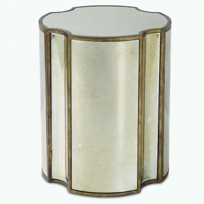 Harlow Mirrored Accent Table
