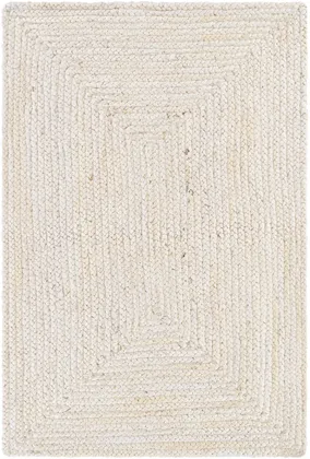Natural Braids Beige Indoor 5' x 7'6" Handmade Rug