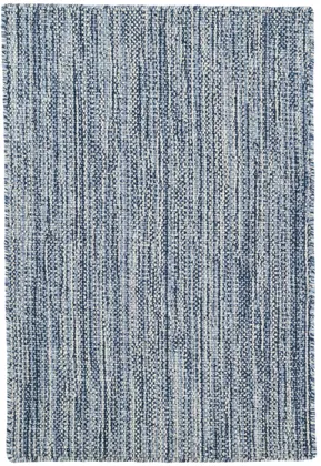 Bella Navy Handwoven Wool Rug