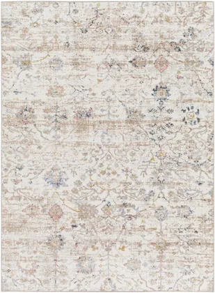 Lavadora Beige Indoor 6'7" x 9' Machine Woven Rug