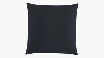 Throw Pillow 22", Navy Everyday Linen, 22" x 22"