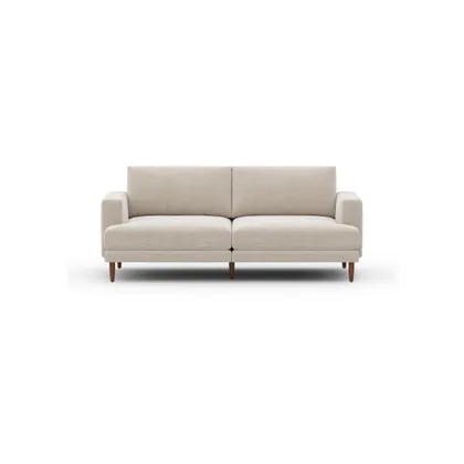 Ember Sofa - 75" / Georgia Clay - Performance Chenille / Walnut - Wood