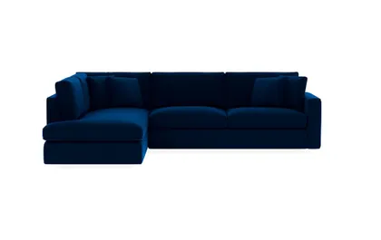 James 3-Seat Left Bumper Sleeper Sectional