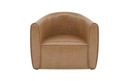 Lawson Leather Swivel Chair