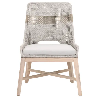 Tapestry Outdoor Dining Chair, Gray, Set of 2
