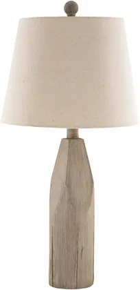 June Gray Weathered 24"H x 12"W x 12"D Accent Table Lamp