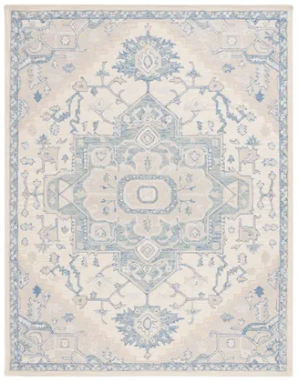 Lauren Ralph Lauren Collection Percy Rug, Ivory/Blue, 10' x 14'