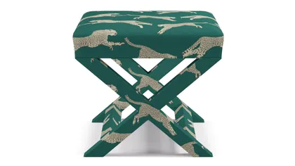 X Bench, Polo Green Cheetah