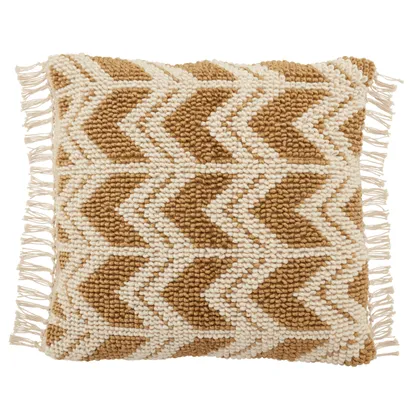 Design (US) Gold Ivory 22"X22" Pillow