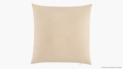 Throw Pillow Cover 18", Pearl Classic Velvet, 18" x 18"