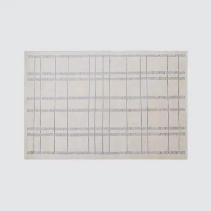 The Citizenry Pari Hand-Knotted Area Rug | 8' x 10' | Ecru