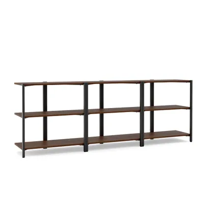 Canon Triple Low Shelves - Walnut - Wood