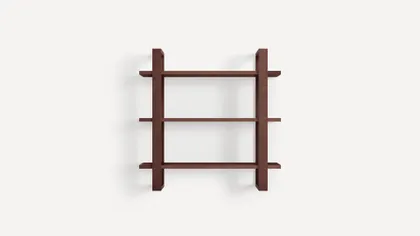 Index Wall Shelf - Walnut - Wood
