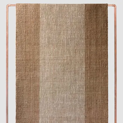 The Citizenry Aditha Handwoven Jute Area Rug | 9' x 12' | Tan