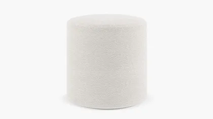 Drum Ottoman, Sheepskin