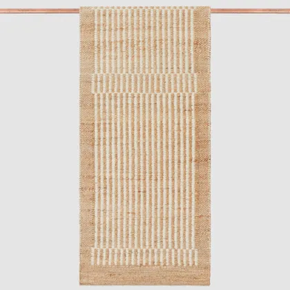 The Citizenry Anita Jute Accent Rug | 2.5' x 8' | Natural