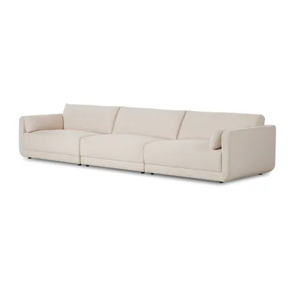 Toland 3pc Sectional-153"-Palma Cream