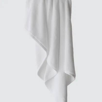 The Citizenry Organic Plush Bath 2 Hand Towels | White