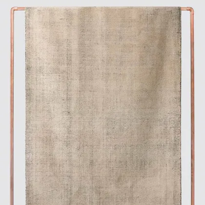 The Citizenry Artha Handwoven Striped Area Rug | 5' x 8' | Ecru