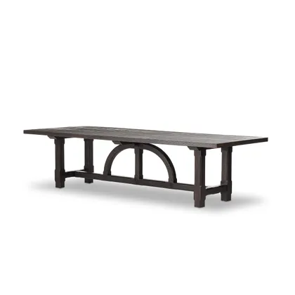 The Arch Dining Table-Medium Brown Fir