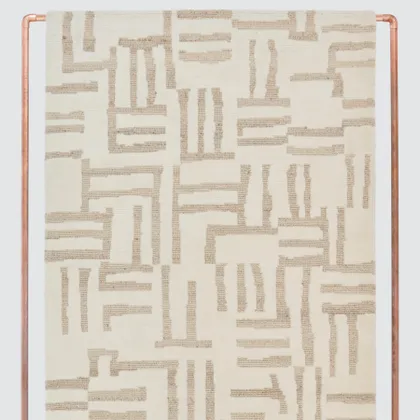 The Citizenry Rabani Wool Area Rug | 10' x 14' | Ecru