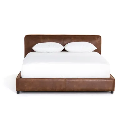 Aidan Bed-Vintage Tobacco-King