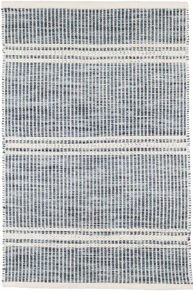 Malta Blue Handwoven Wool Rug