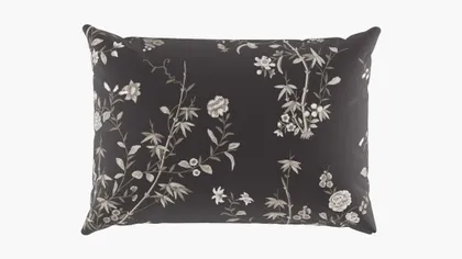 Outdoor 14" x 20" Lumbar Pillow, Black Bamboo Garden, 14" x 20"