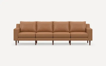 Mercer 4-Piece Sofa - Georgia Clay - Performance Chenille