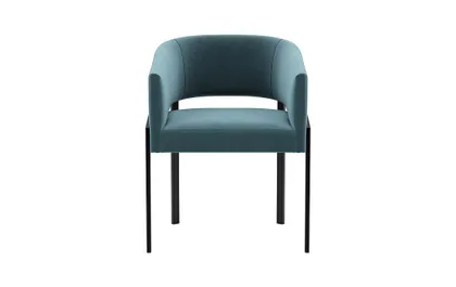 Mina Metal Framed Upholstered Chair