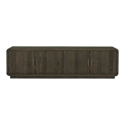 Monterey Media Cabinet Aged Brown