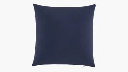 Throw Pillow 16", Navy Classic Velvet, 16" x 16"