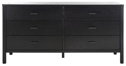 Jaylessa Wood Dresser - Black