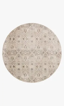 Loloi Theia Granite / Ivory 7'-10" x 7'-10" Round